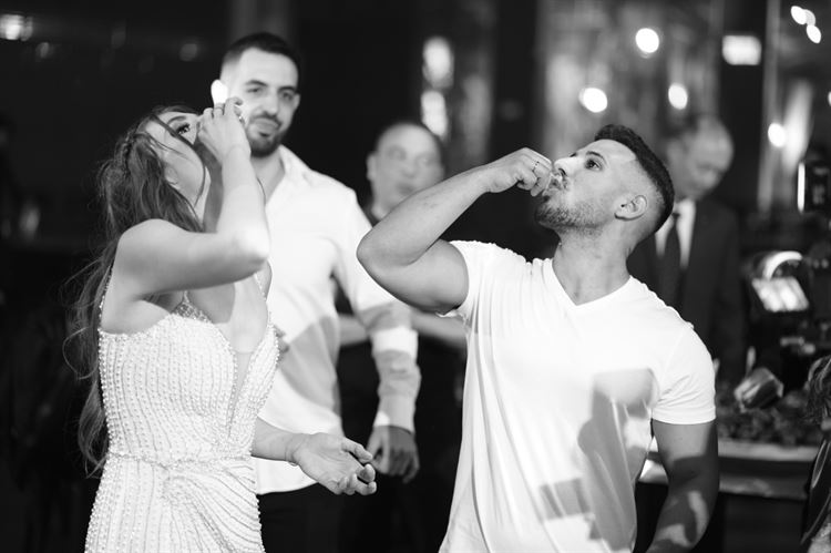 החתונה של אלינה חאיט ושלום ג'רבי (צילום: אייל צלמים)