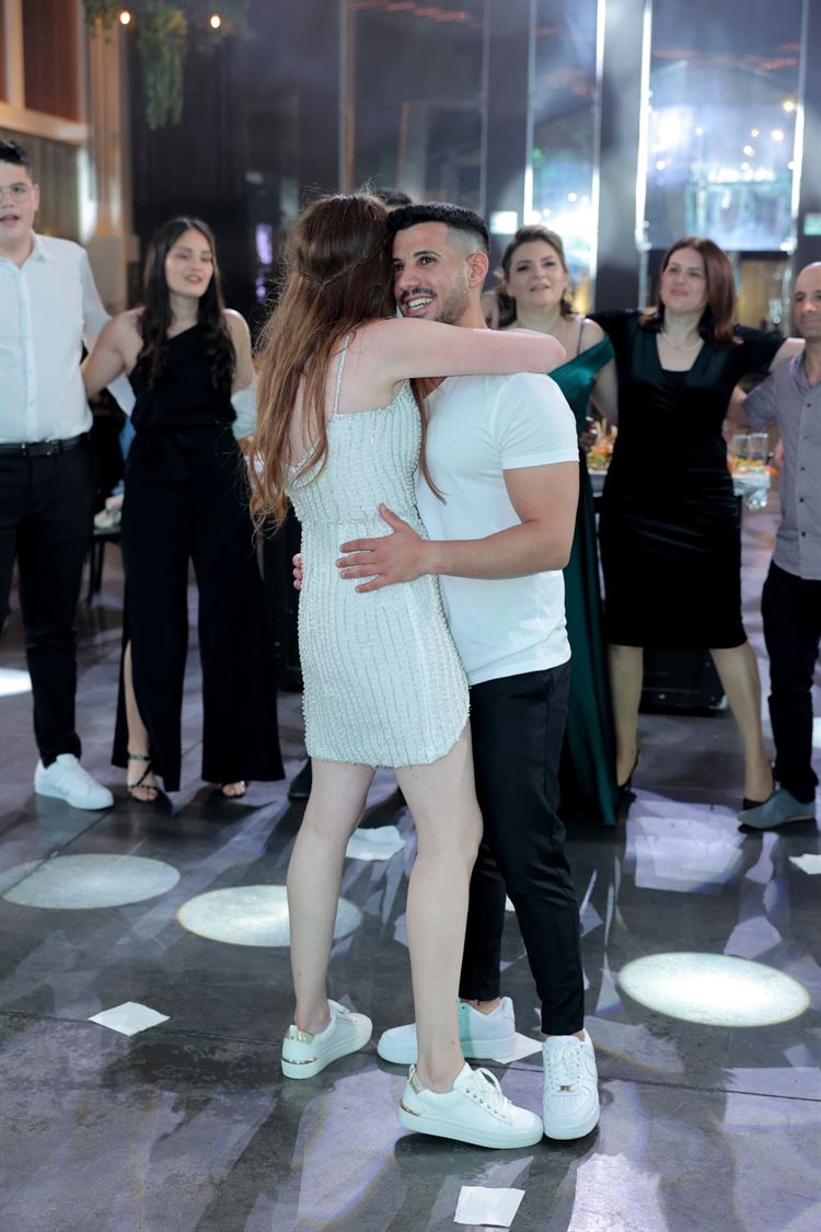 החתונה של אלינה חאיט ושלום ג'רבי (צילום: אייל צלמים)