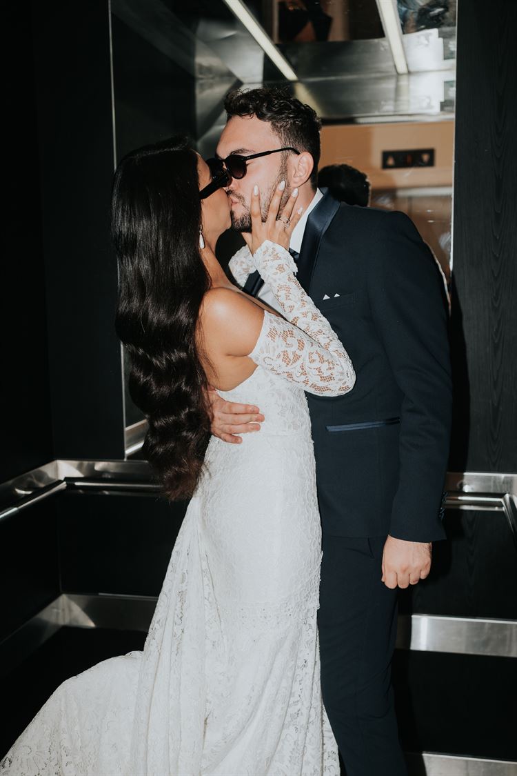 החתונה של שקד עמרן וליאור בן חמו (צילום: your story)