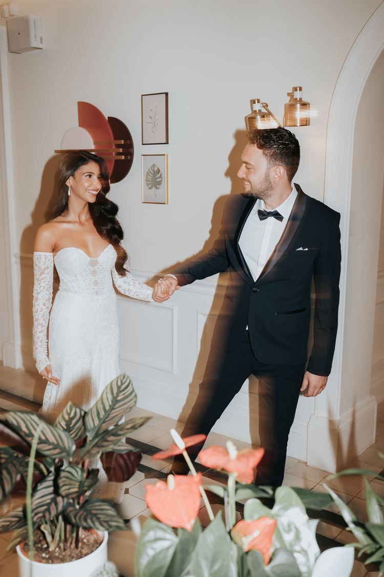 החתונה של שקד עמרן וליאור בן חמו (צילום: your story)