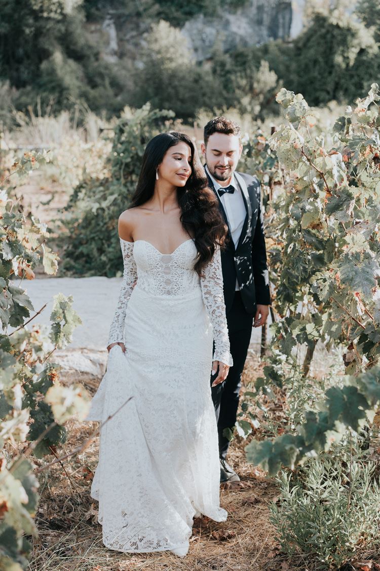 החתונה של שקד עמרן וליאור בן חמו (צילום: your story)