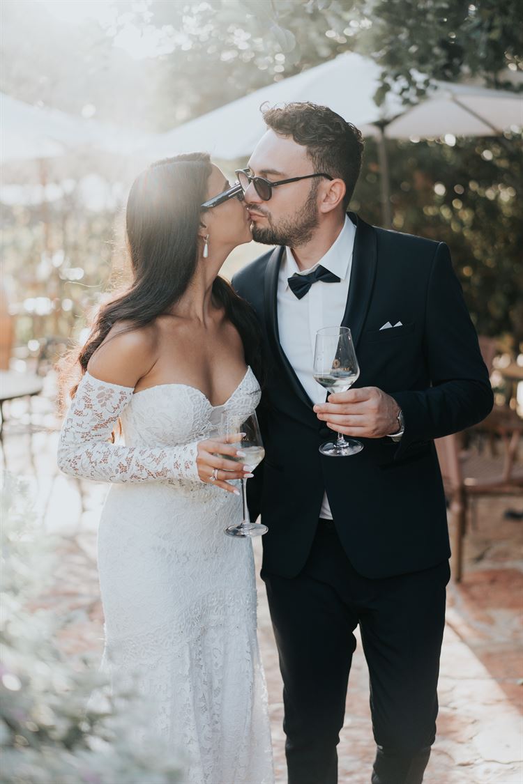 החתונה של שקד עמרן וליאור בן חמו (צילום: your story)