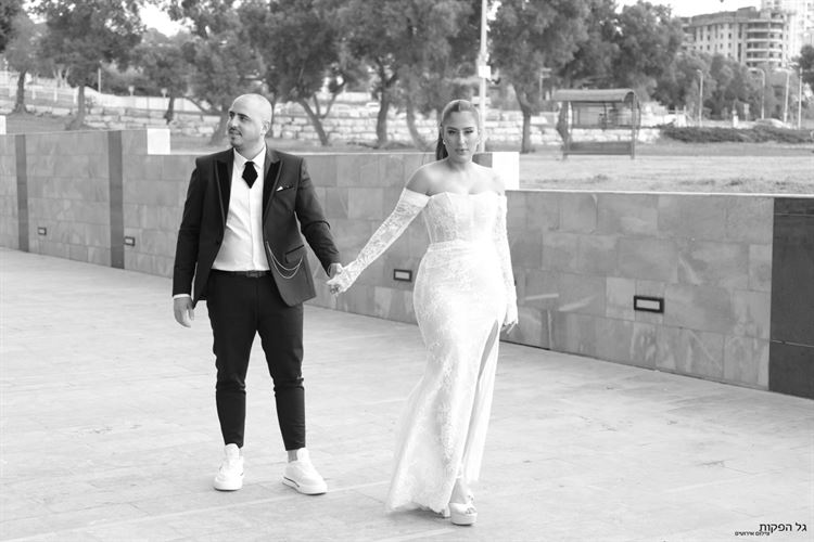 החתונה של דניאל רובין ועמית זינו (צילום: גל הפקות)