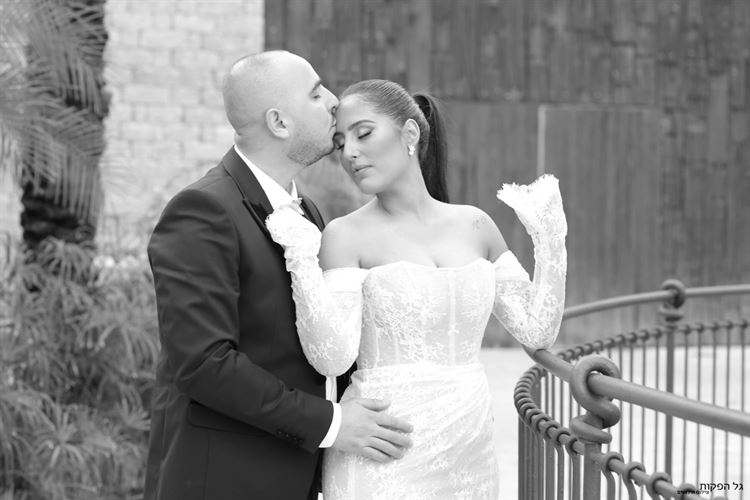 החתונה של דניאל רובין ועמית זינו (צילום: גל הפקות)