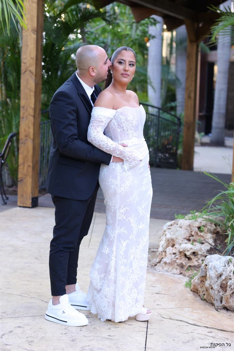 החתונה של דניאל רובין ועמית זינו (צילום: גל הפקות)