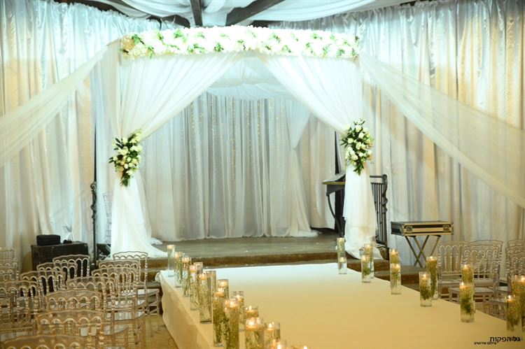 החתונה של דניאל רובין ועמית זינו (צילום: גל הפקות)