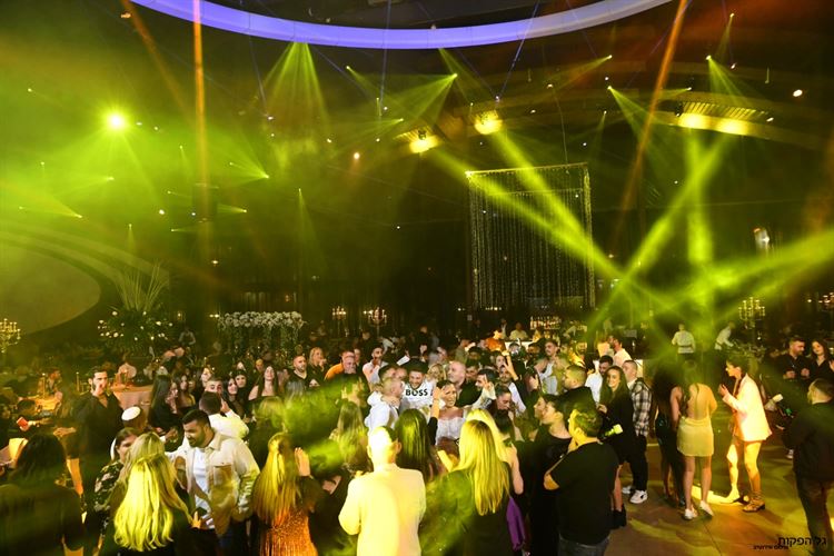 החתונה של דניאל רובין ועמית זינו (צילום: גל הפקות)