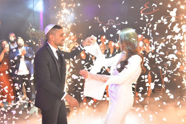 החתונה של יובל ומתן דוד (צילום: ארן חן צלמים)