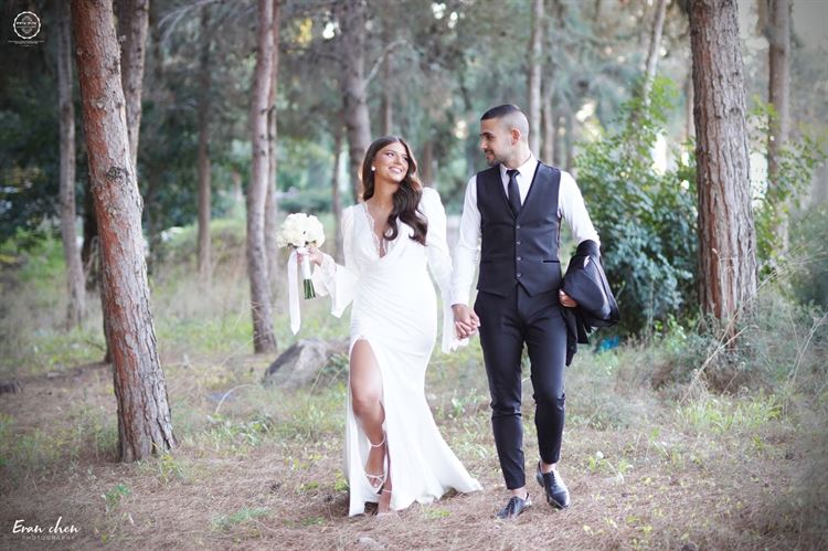 החתונה של יובל ומתן דוד (צילום: ארן חן צלמים)