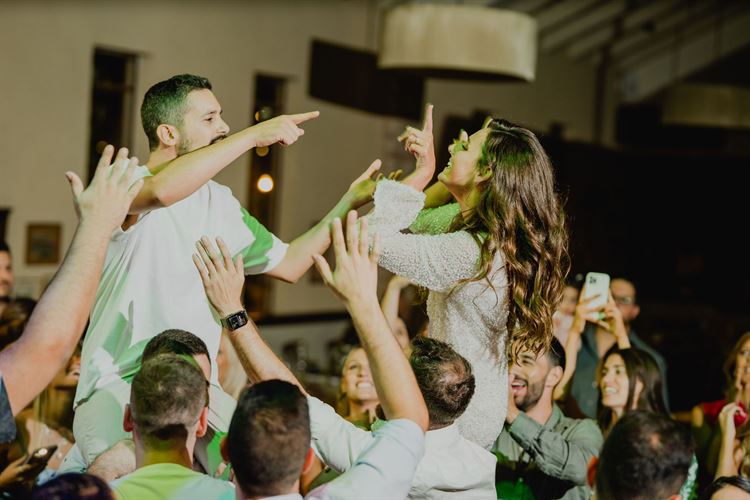 החתונה של דניאל ואוראל (צילום: אלי ראול)