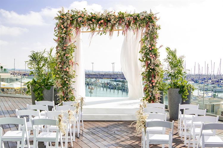 מתחם האירועים 'דולוס' באשקלון (צילום: יח