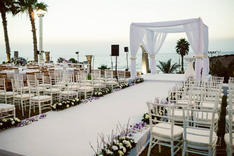 מתחם האירועים 'על הים' (צילום: יח