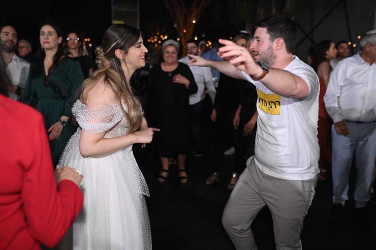 החתונה של עודד ואריאל (צילום: מומנטוס)