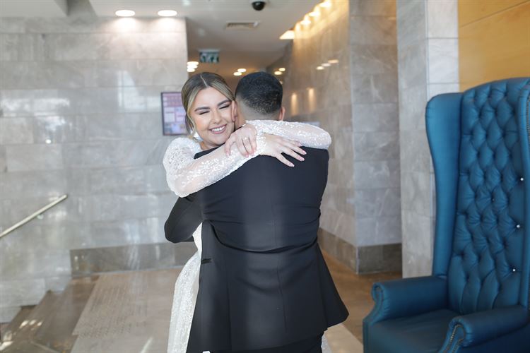 החתונה של נועה וגיא (צילום: שי אסייג)