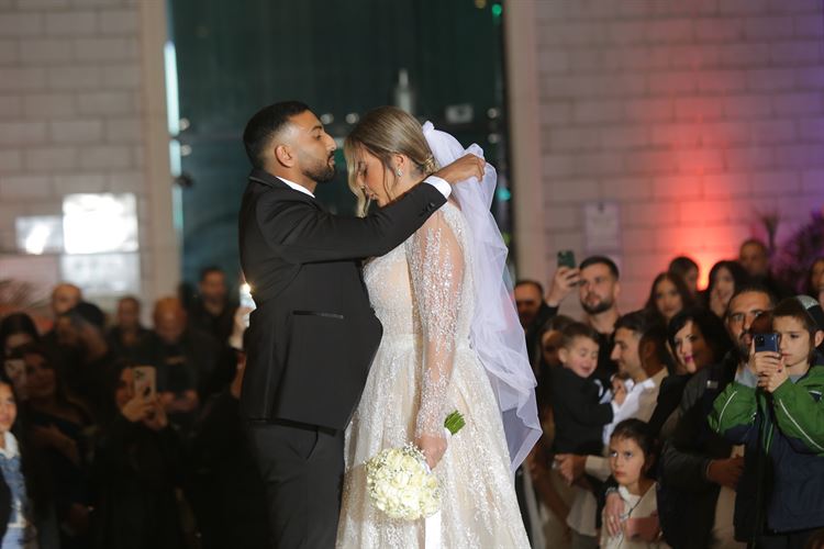 החתונה של נועה וגיא (צילום: שי אסייג)