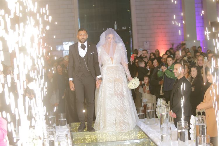 החתונה של נועה וגיא (צילום: שי אסייג)