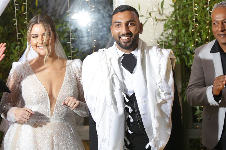 החתונה של נועה וגיא (צילום: שי אסייג)