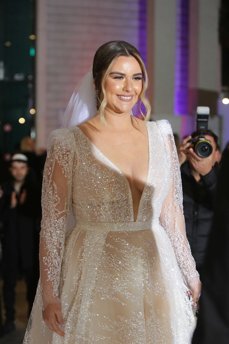 החתונה של נועה וגיא (צילום: שי אסייג)