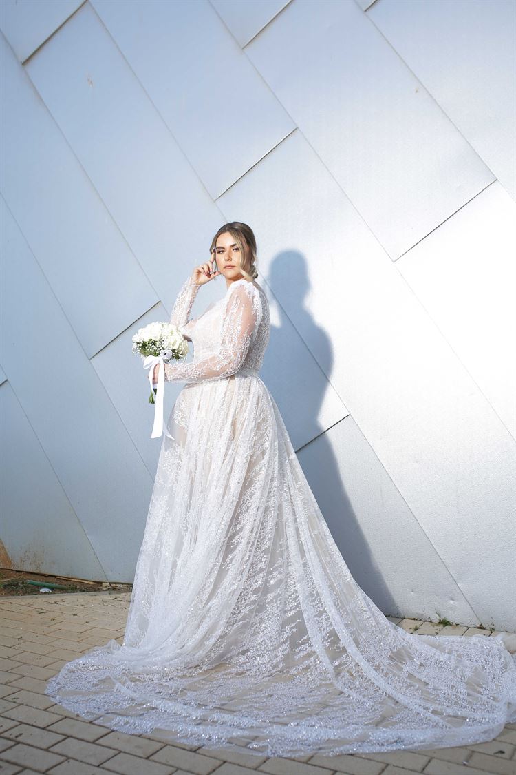 החתונה של נועה וגיא (צילום: שי אסייג)