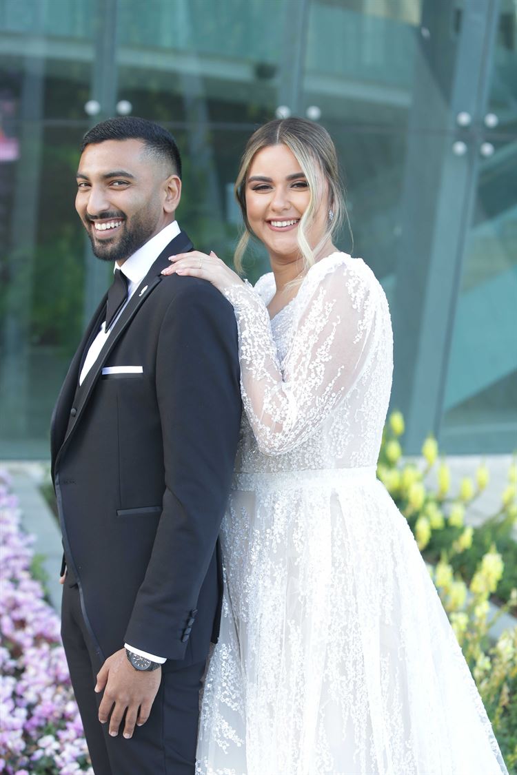 החתונה של נועה וגיא (צילום: שי אסייג)