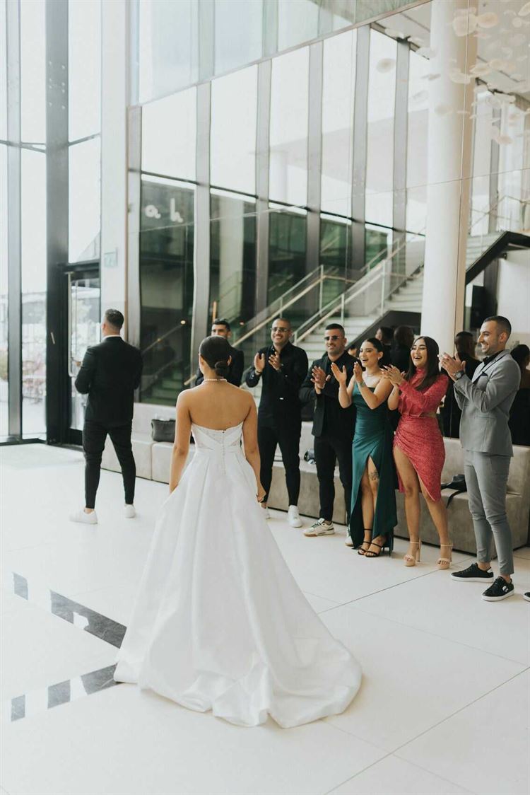 החתונה של אמילי ומיכאל (צילום: עומר שפירא)