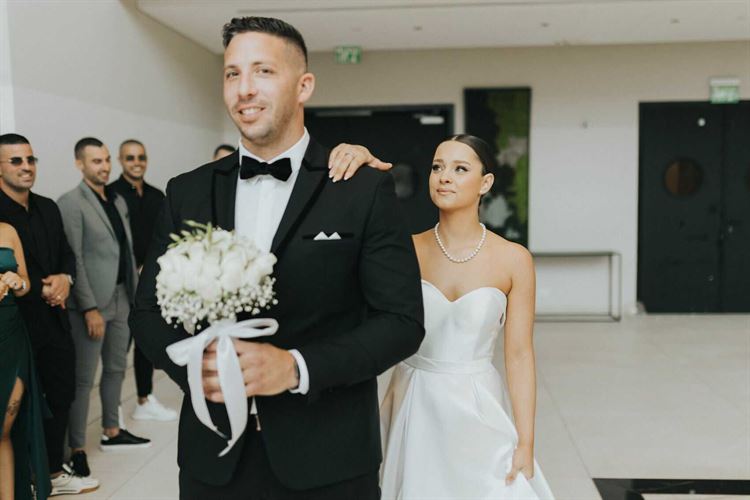 החתונה של אמילי ומיכאל (צילום: עומר שפירא)