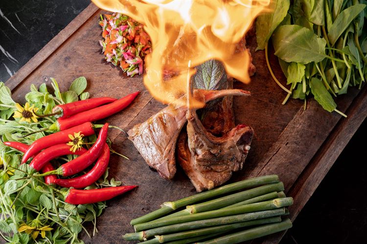 צלעות כבש (צילום: וואלה! מזל טוב)