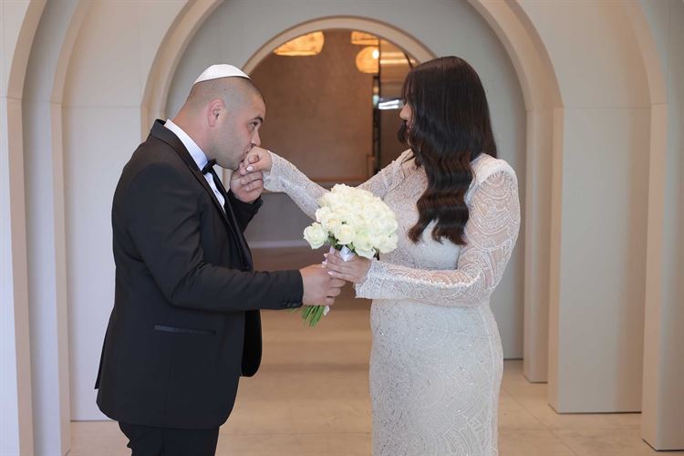 החתונה של ליאור ומיכאל (צילום: שי אסייג)