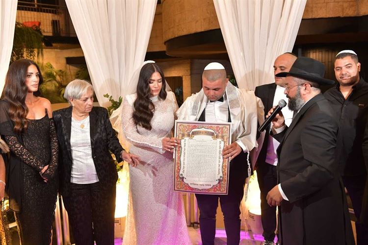 החתונה של ליאור ומיכאל (צילום: שי אסייג)