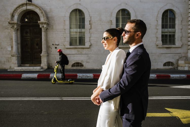 החתונה של חן ותומר (צילום: מורן מעיין)