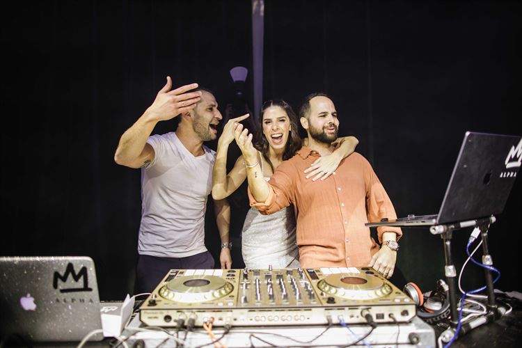 החתונה של חן ותומר (צילום: מורן מעיין)