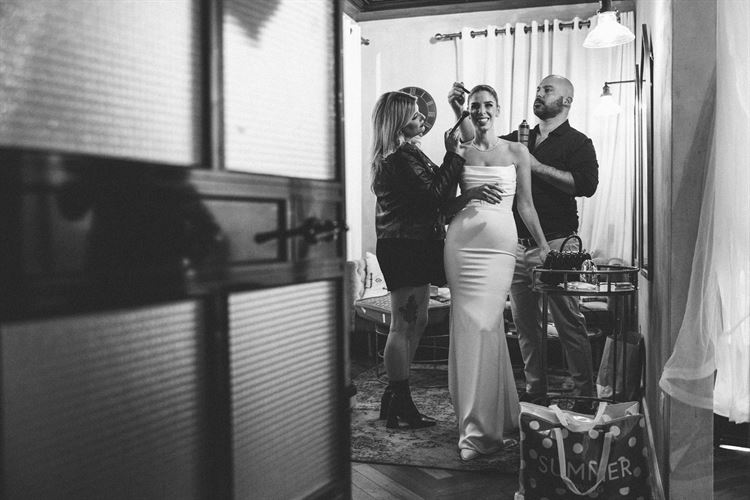 החתונה של חן ותומר (צילום: מורן מעיין)