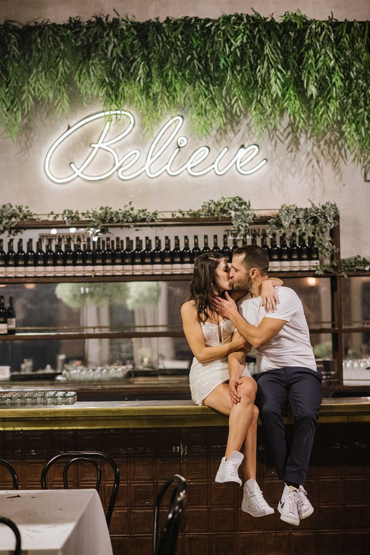 החתונה של חן ותומר (צילום: מורן מעיין)