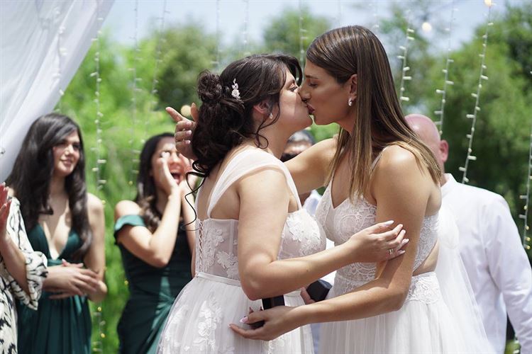 החתונה של ספיר ובר (צילום: מאיה אמדו)