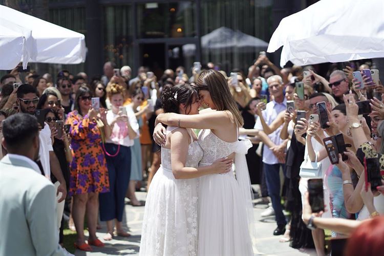 החתונה של ספיר ובר (צילום: מאיה אמדו)