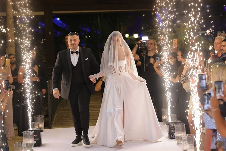 החתונה של מאי וירין (צילום: שי אסייג)