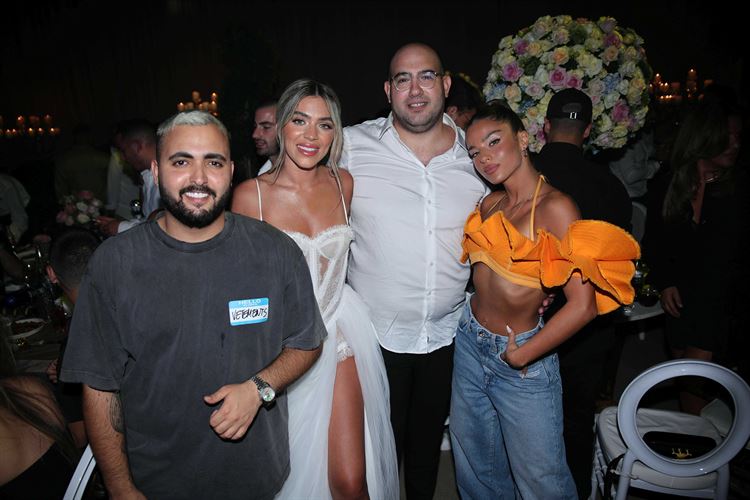 החתונה של רון ביטון וחן שמיל (צילום: אור גפן)