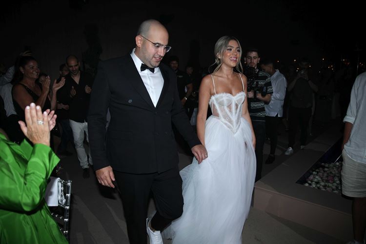 החתונה של רון ביטון וחן שמיל (צילום: אור גפן)