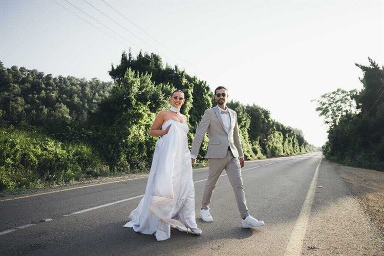 החתונה של לי ואביב (צילום: ניצן גינת וצוות ריממבר צלמים)