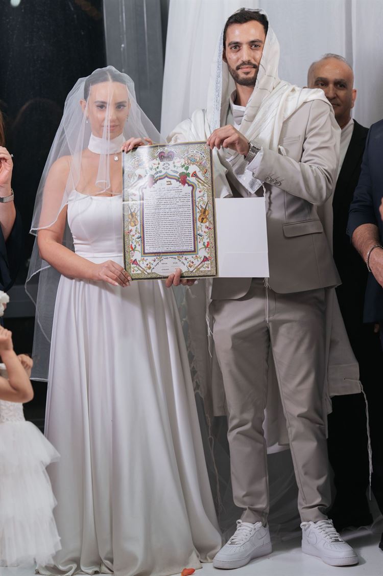 החתונה של לי ואביב (צילום: ניצן גינת וצוות ריממבר צלמים)