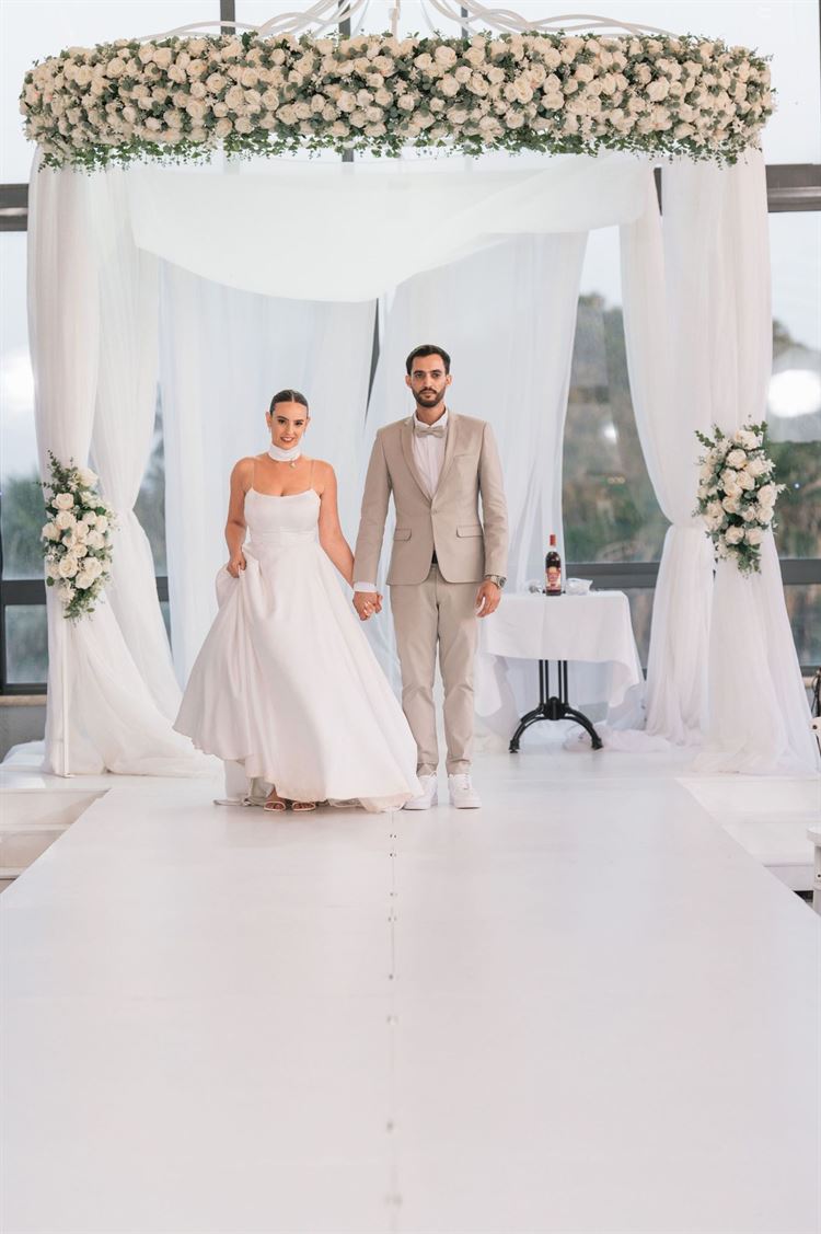 החתונה של לי ואביב (צילום: ניצן גינת וצוות ריממבר צלמים)