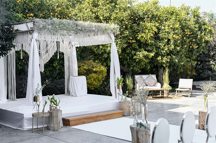 מתחם האירועים סקיי גארדן (צילום: וואלה! מזל טוב)