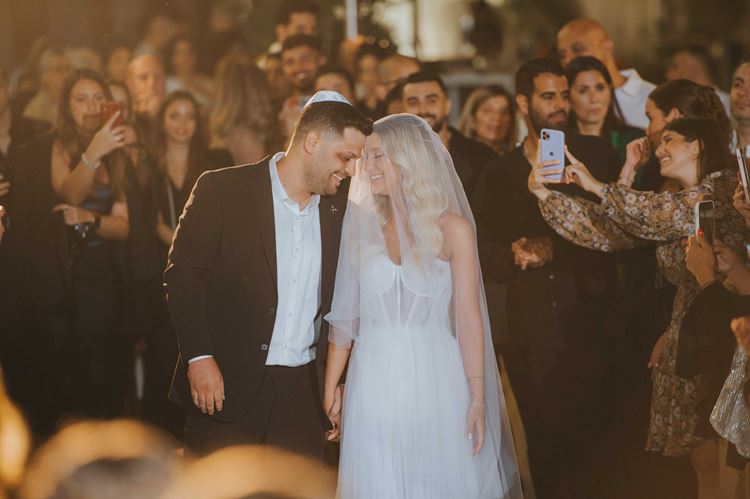 החתונה של גלי וגולן (צילום: עידן חסון)