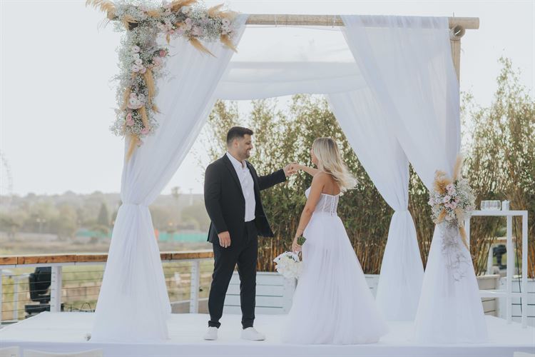 החתונה של גלי וגולן (צילום: עידן חסון)