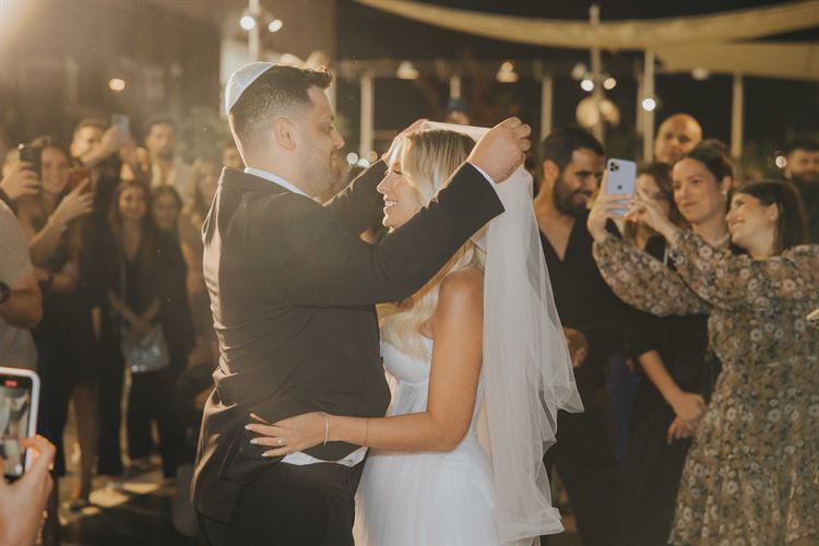 החתונה של גלי וגולן (צילום: עידן חסון)