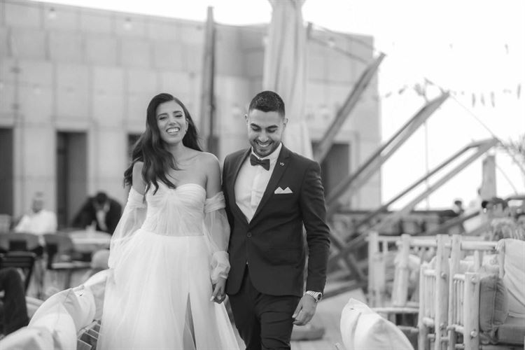 החתונה של גל ולירן (צילום: אספוסה)