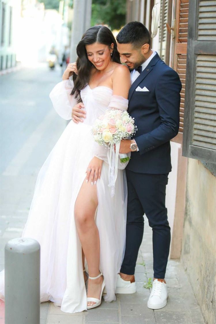 החתונה של גל ולירן (צילום: אספוסה)