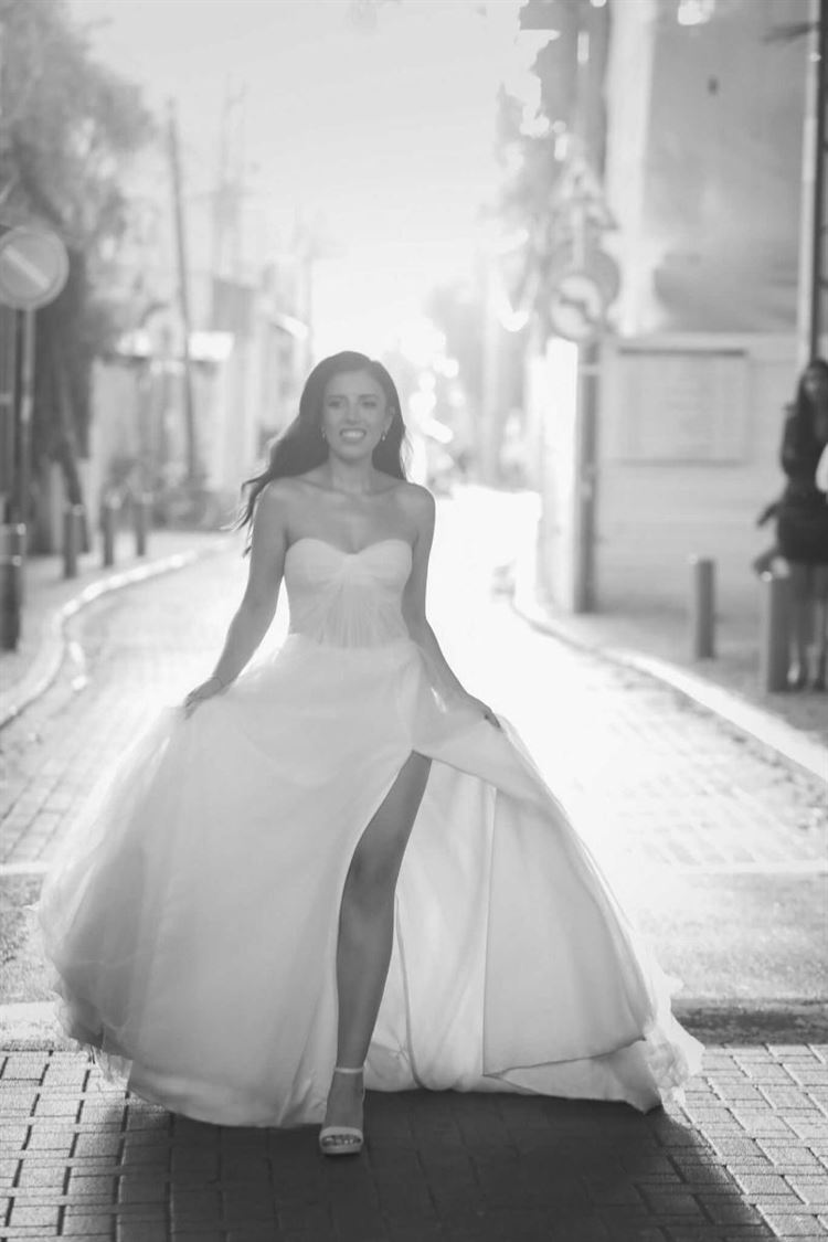 החתונה של גל ולירן (צילום: אספוסה)