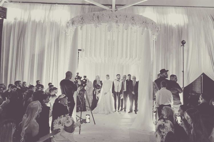 החתונה של דקל ועומר (צילום: לה בוהם)