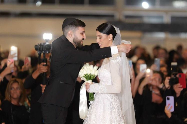 החתונה של דקל ועומר (צילום: לה בוהם)